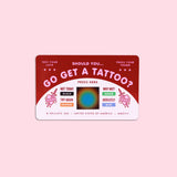 Tattoo Mood Card