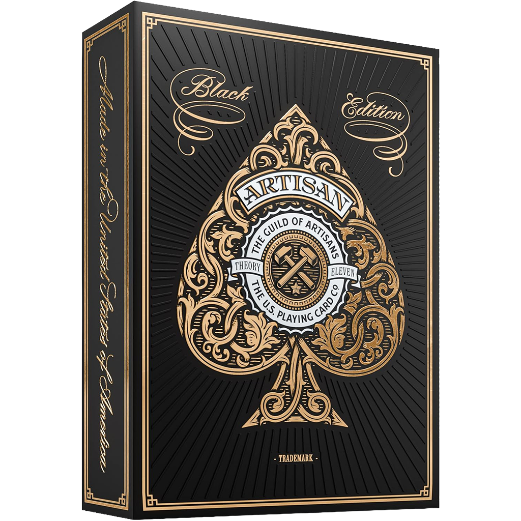 Artisan Playing Cards (Black)