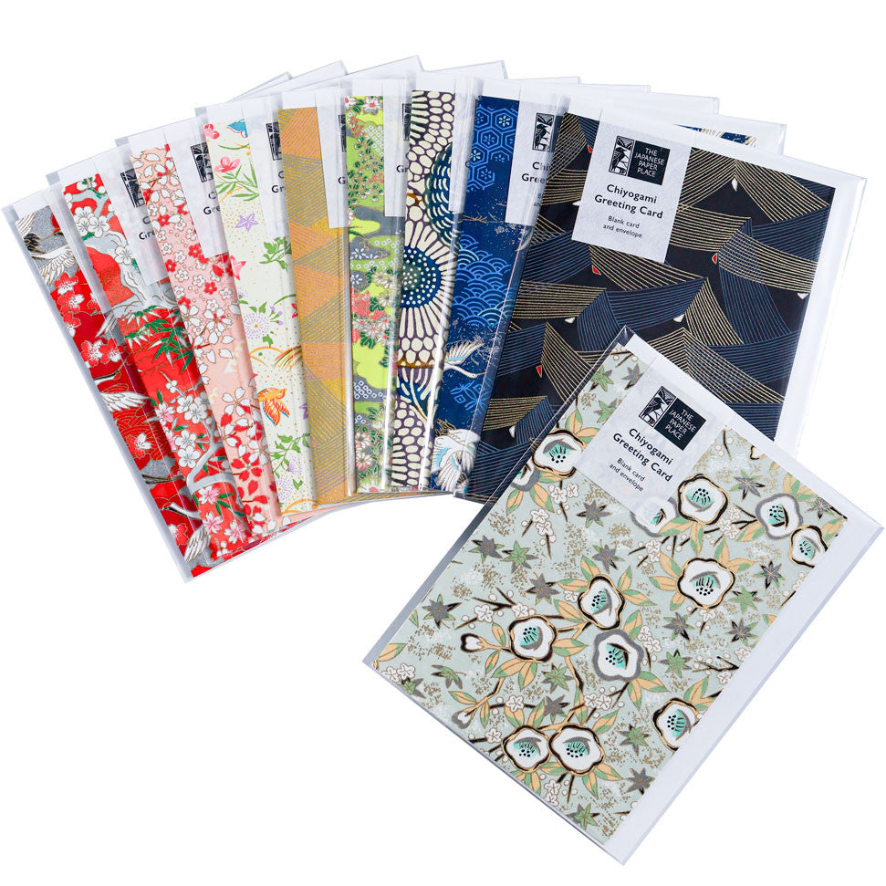 Chiyogami Blank Note Card (Assorted)