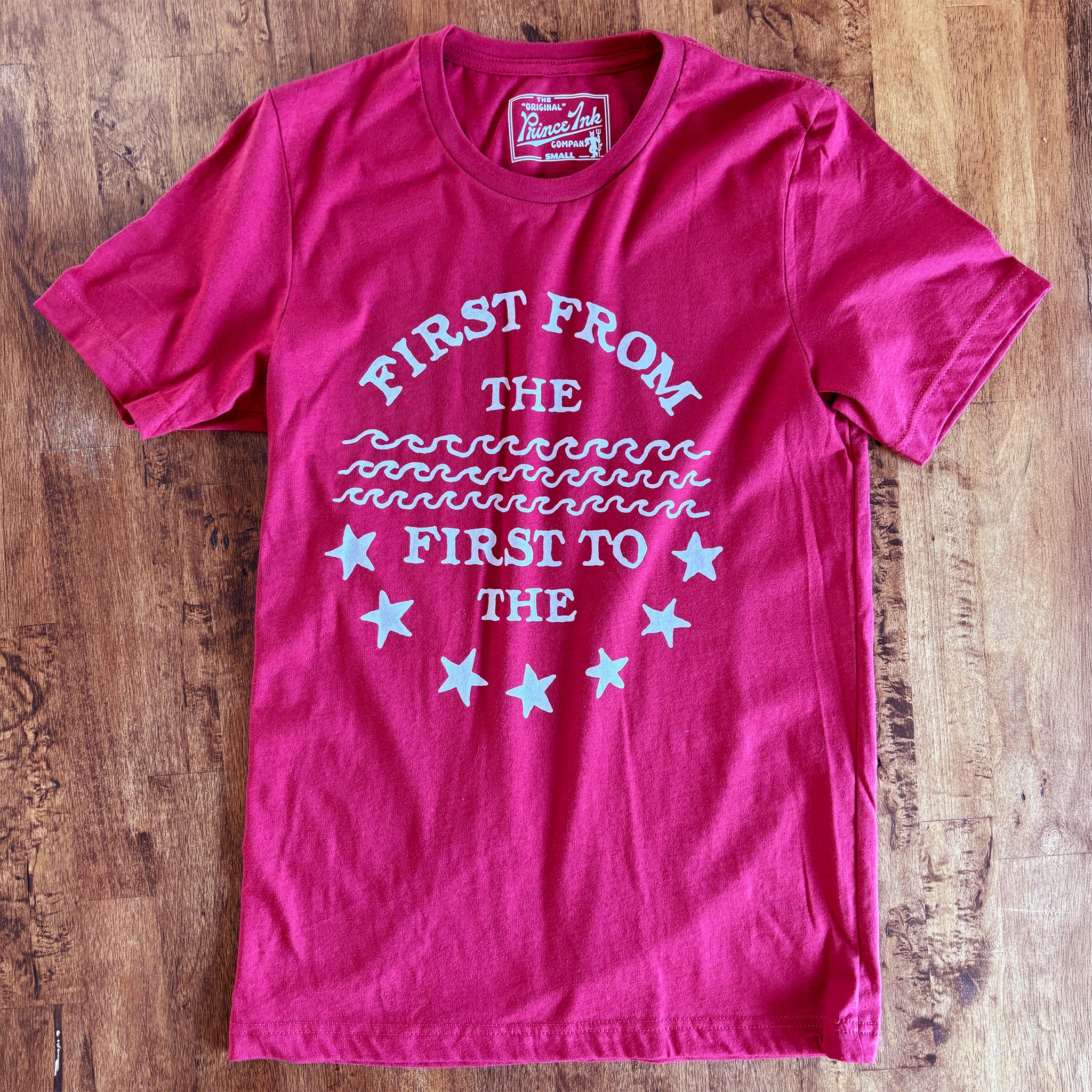 First from the sea, First to the stars Tee