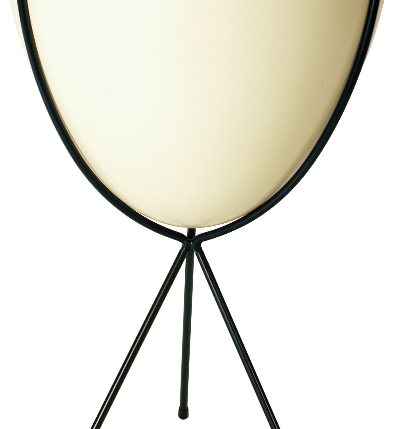 Retro Bullet Planter in Pale Lemon with Medium Black Stand
