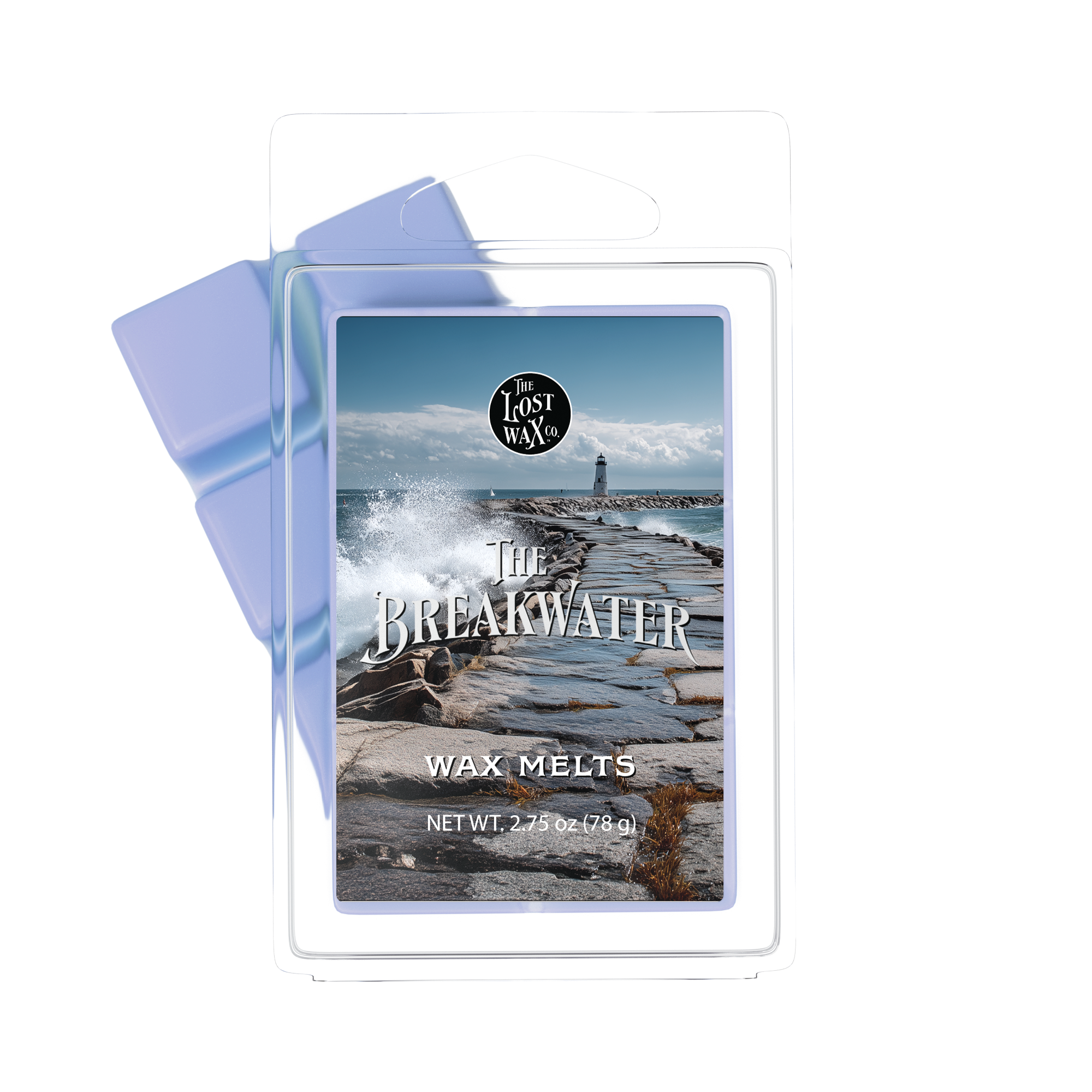 The Breakwater wax melts package