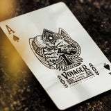 Ace of Spades card from the Voyager deck, with an illustration featuring an eagle