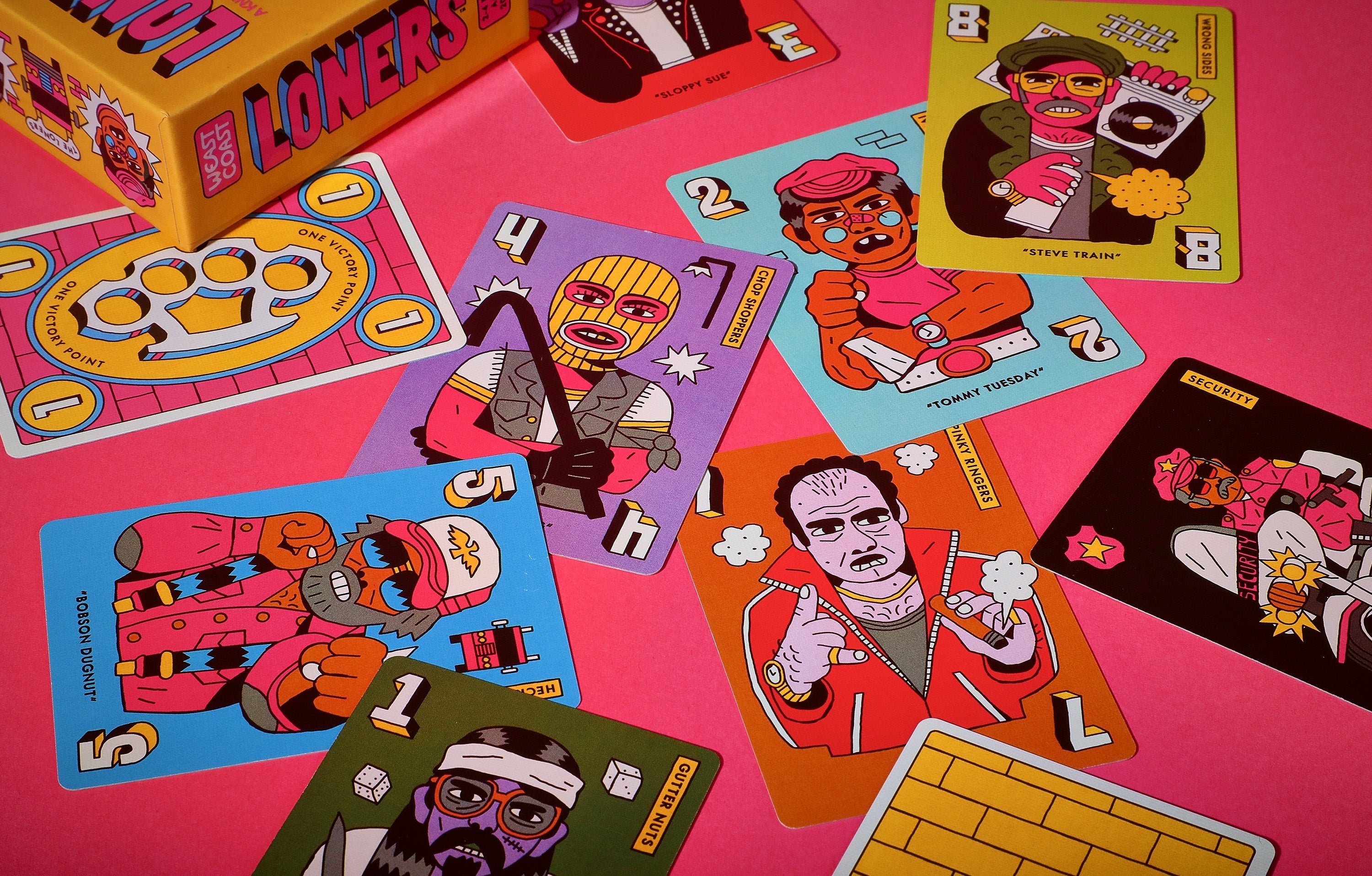Loners—A Knuckle-Busting Card Game
