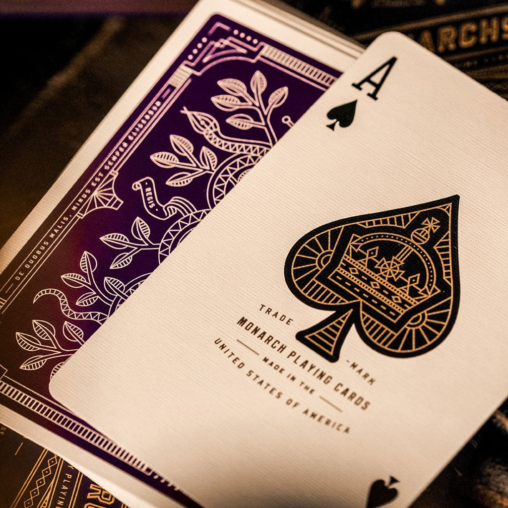 Ace of Spades playing card.