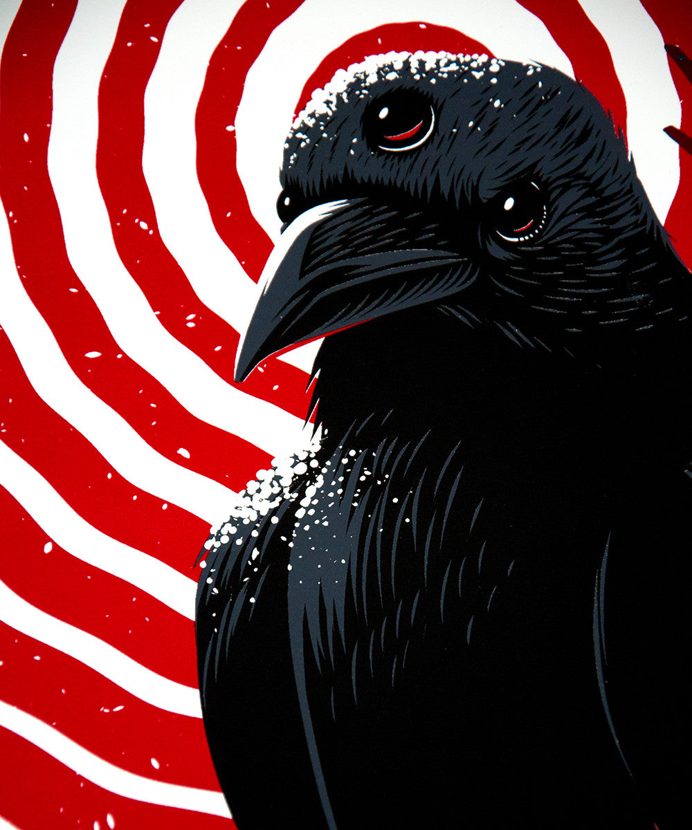 Ian Jepson - Winter is Coming Raven - Print