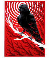 Ian Jepson - Winter is Coming Raven - Print