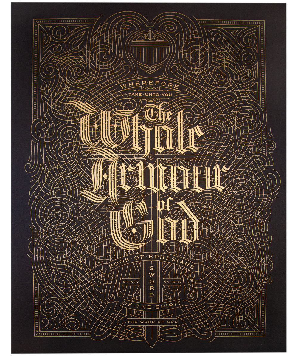 Kevin Cantrell - Armour of God - Print