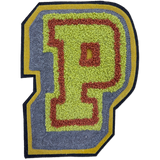 Block Letter P Chainstitch Patch