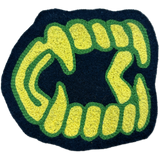 Fangs Chainstitch Patch