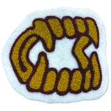 Fangs Chainstitch Patch