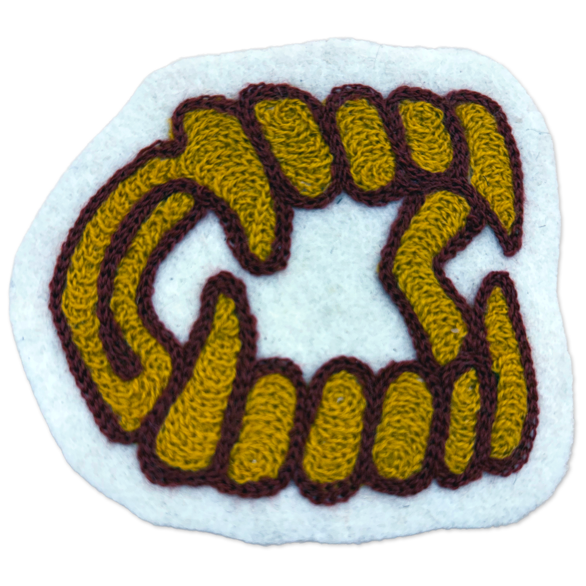 Fangs Chainstitch Patch