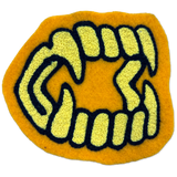 Fangs Chainstitch Patch