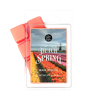 Wax melt packaging with 'Dutch Spring' design and windmill image on a white background