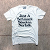 Just A Schmuck Stuck In Norfolk off-white t-shirt 