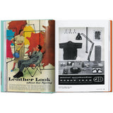 Interior spread showing two vintage magazine advertisements.