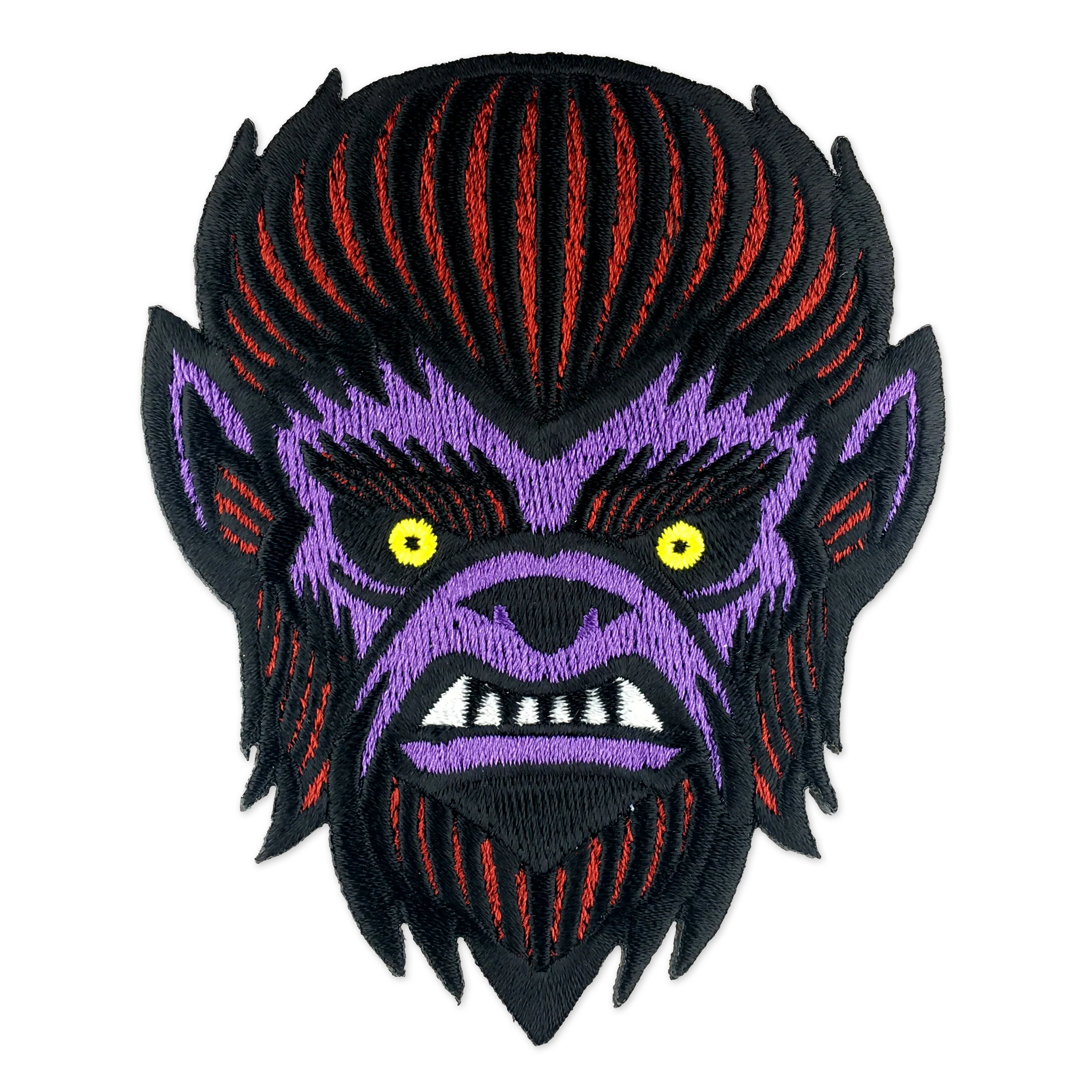 Wolf Man Embroidered Patch