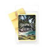 Tropical Citrus product packaging with scenic design and 'The Lost' branding.