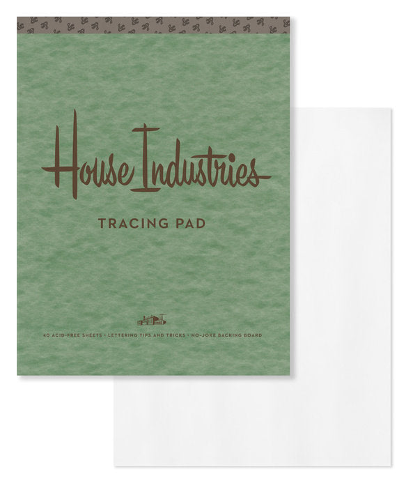 House Industries - Tracing Pad