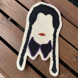 Wednesday Addams Chainstitch patch