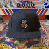 Print the Rainbow Wool Snapback - Hat