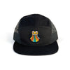 Print the Rainbow Mesh Side 5-Panel - Hat